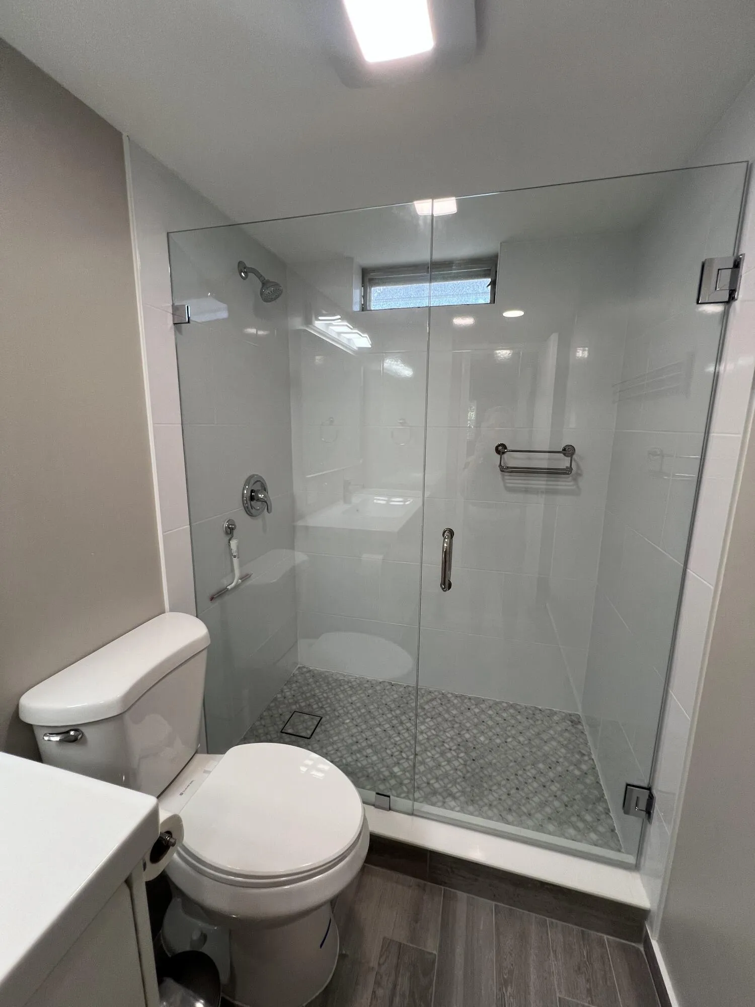 frameless shower door