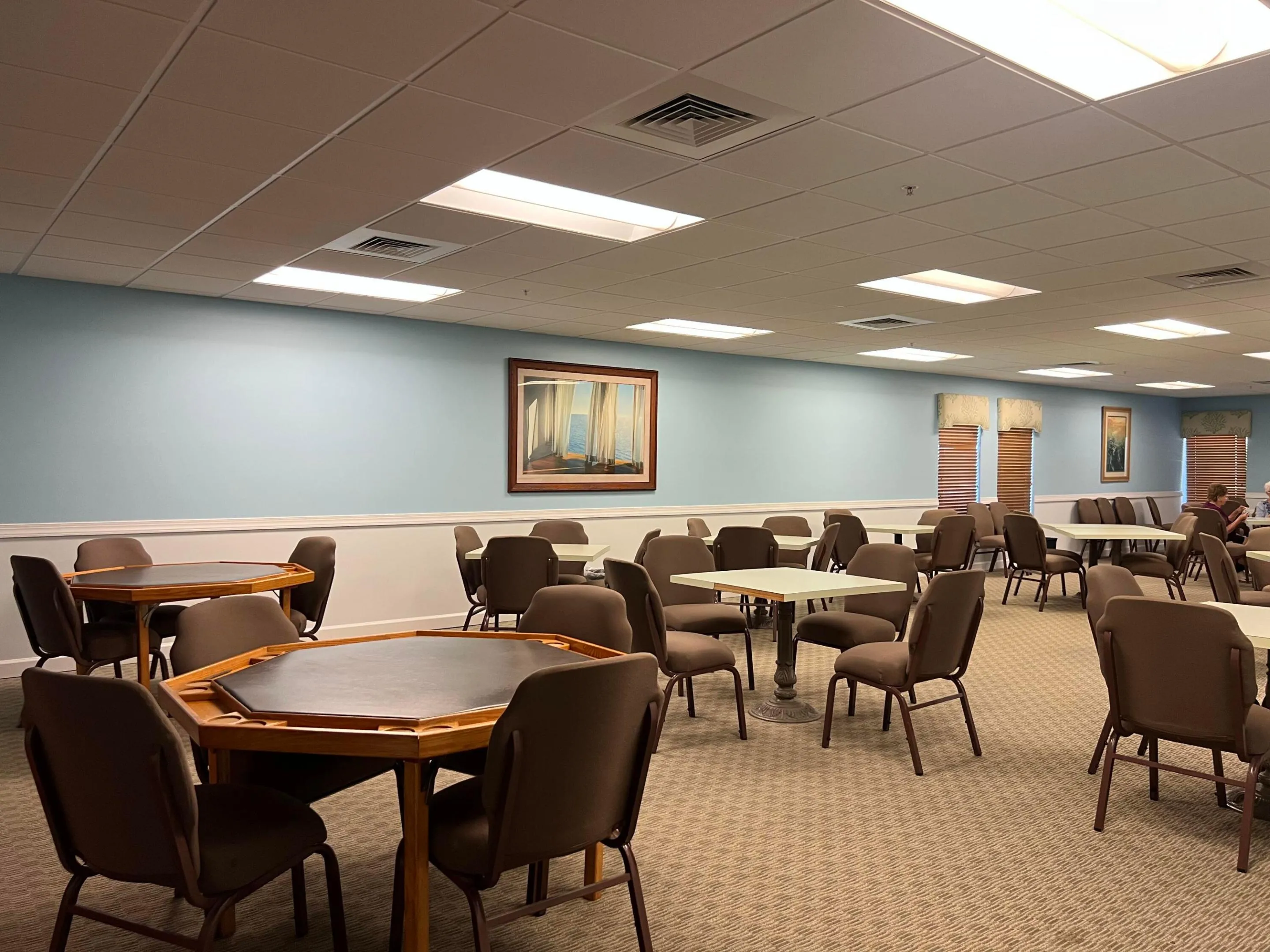 card room