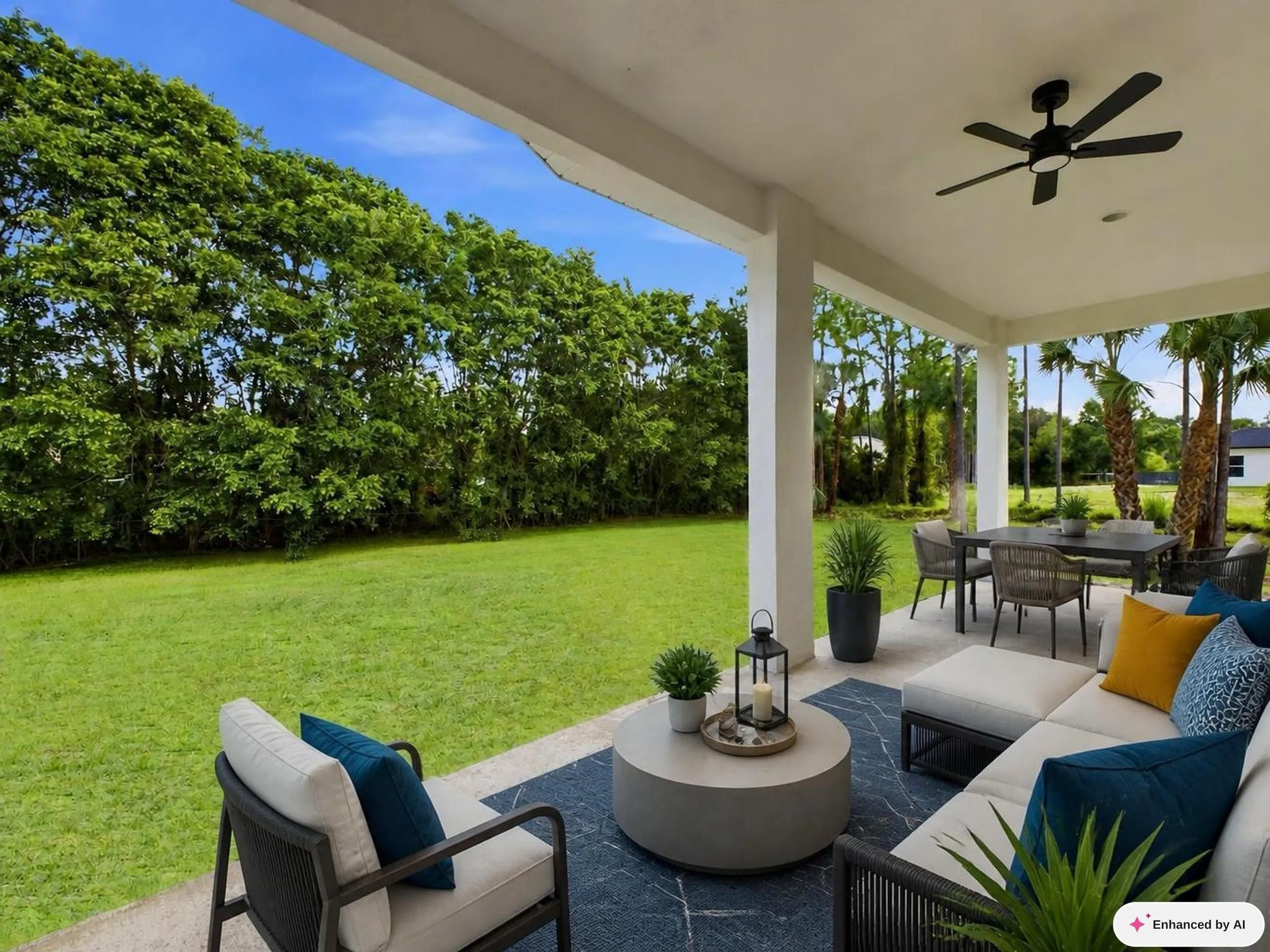 “This image has been Ai Edited to illustrate the property's Dusk or Twilight View”