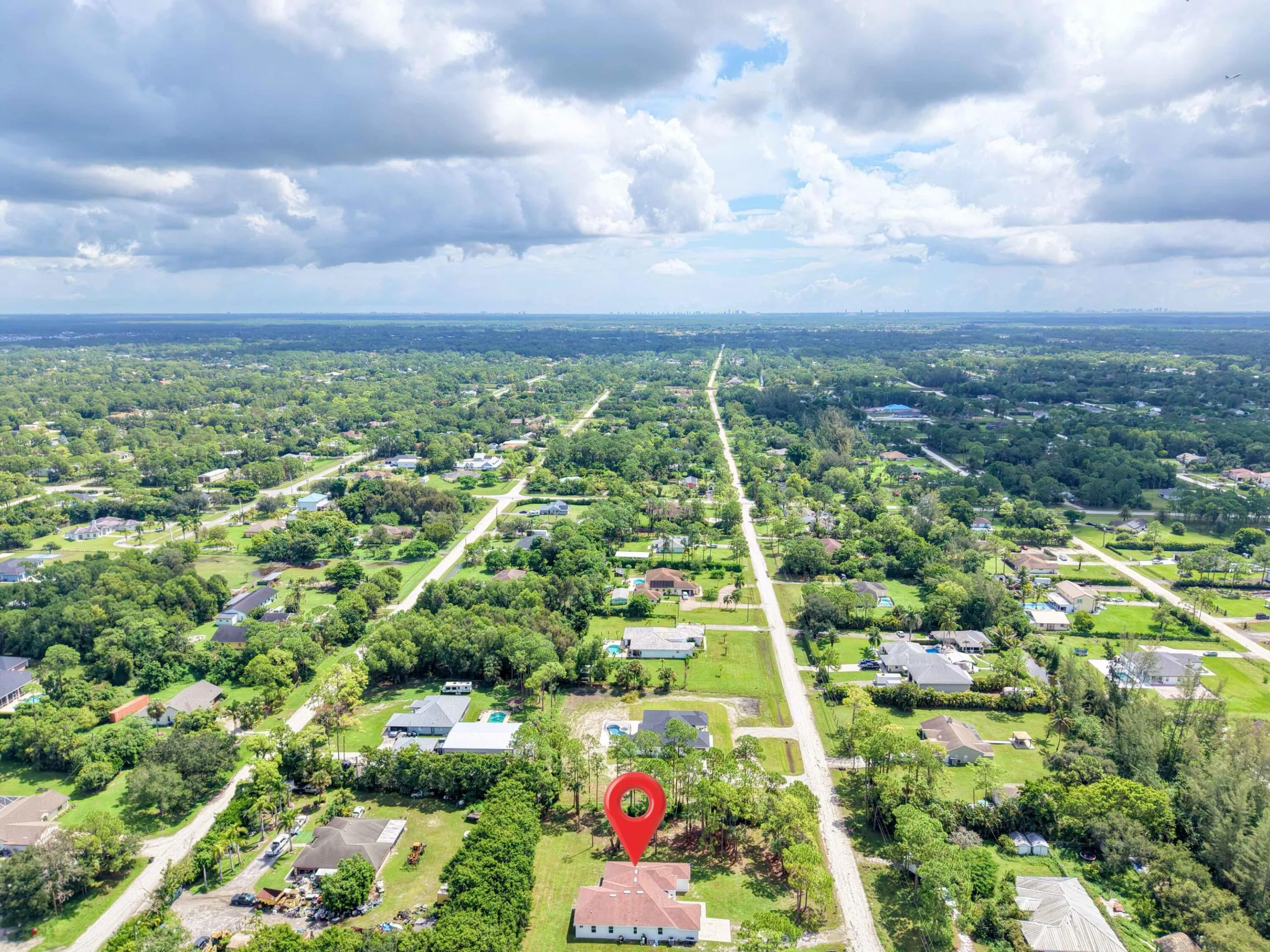 Panoramic to East