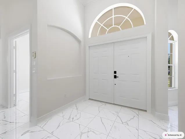 Foyer floor