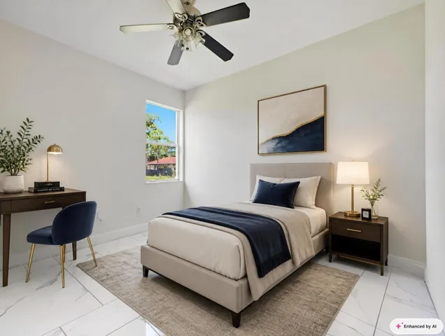 Bedroom 3 Staged