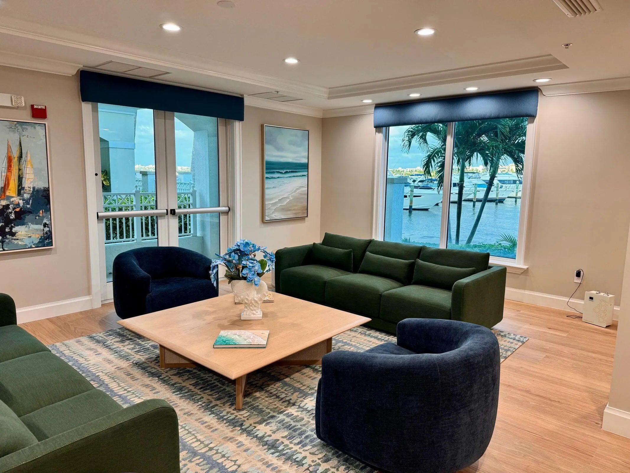 +Club Room Overlooking Marina
