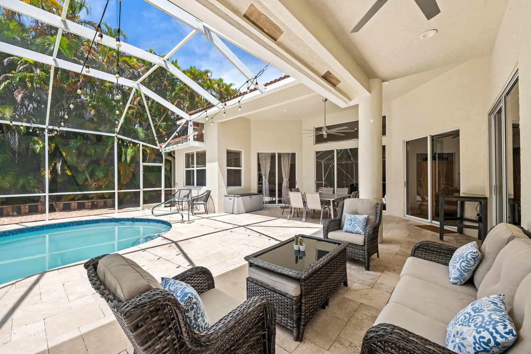 Patio and Pool