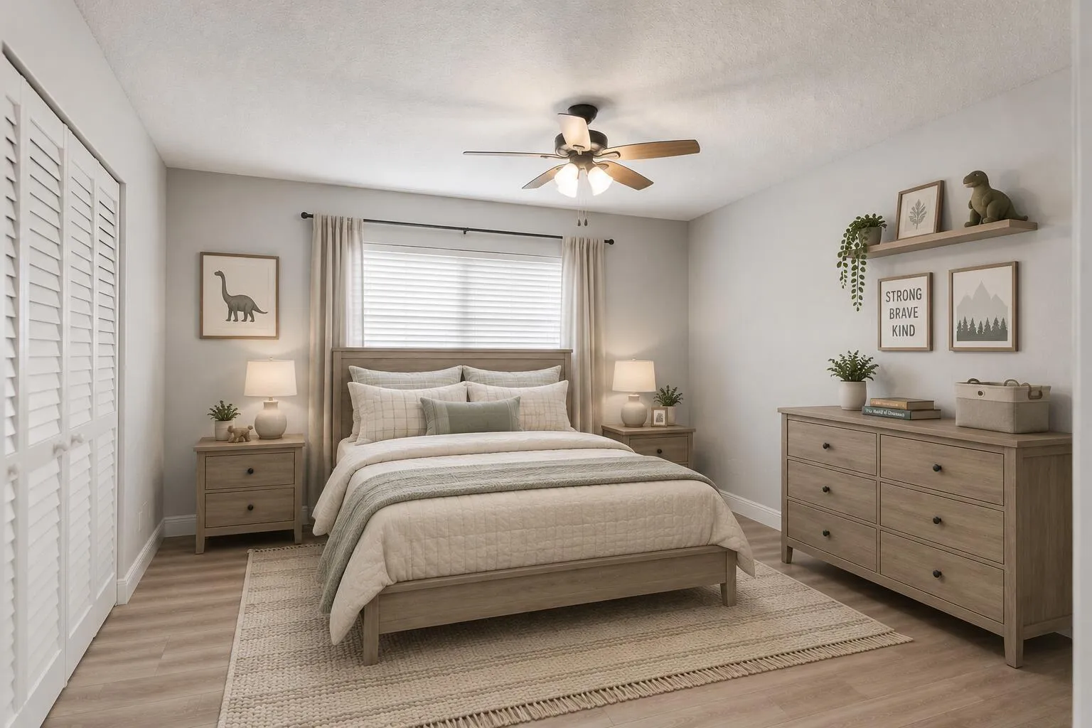 2nd Bedroom. Virtually Staged.