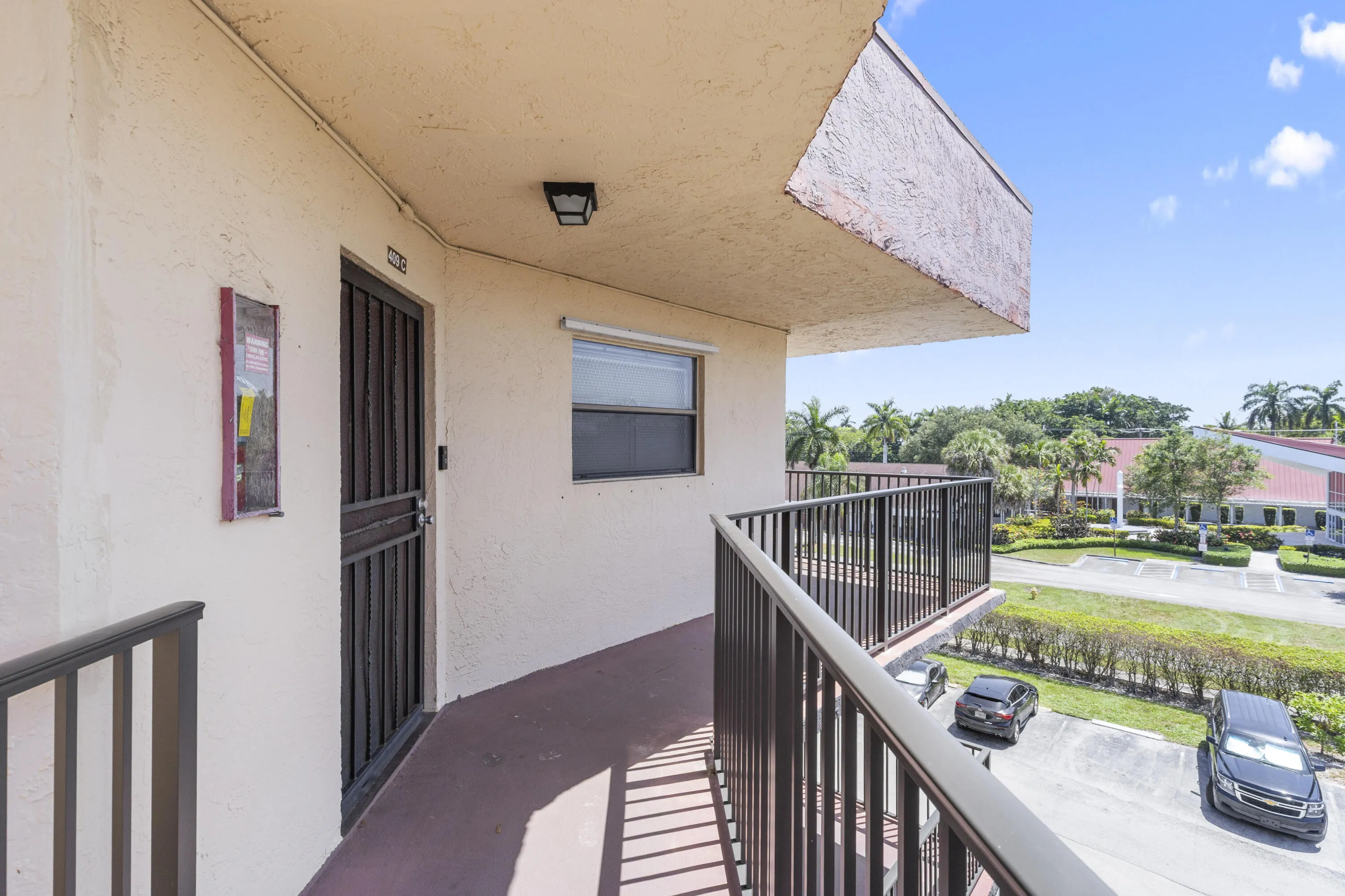 View of unit front entrance