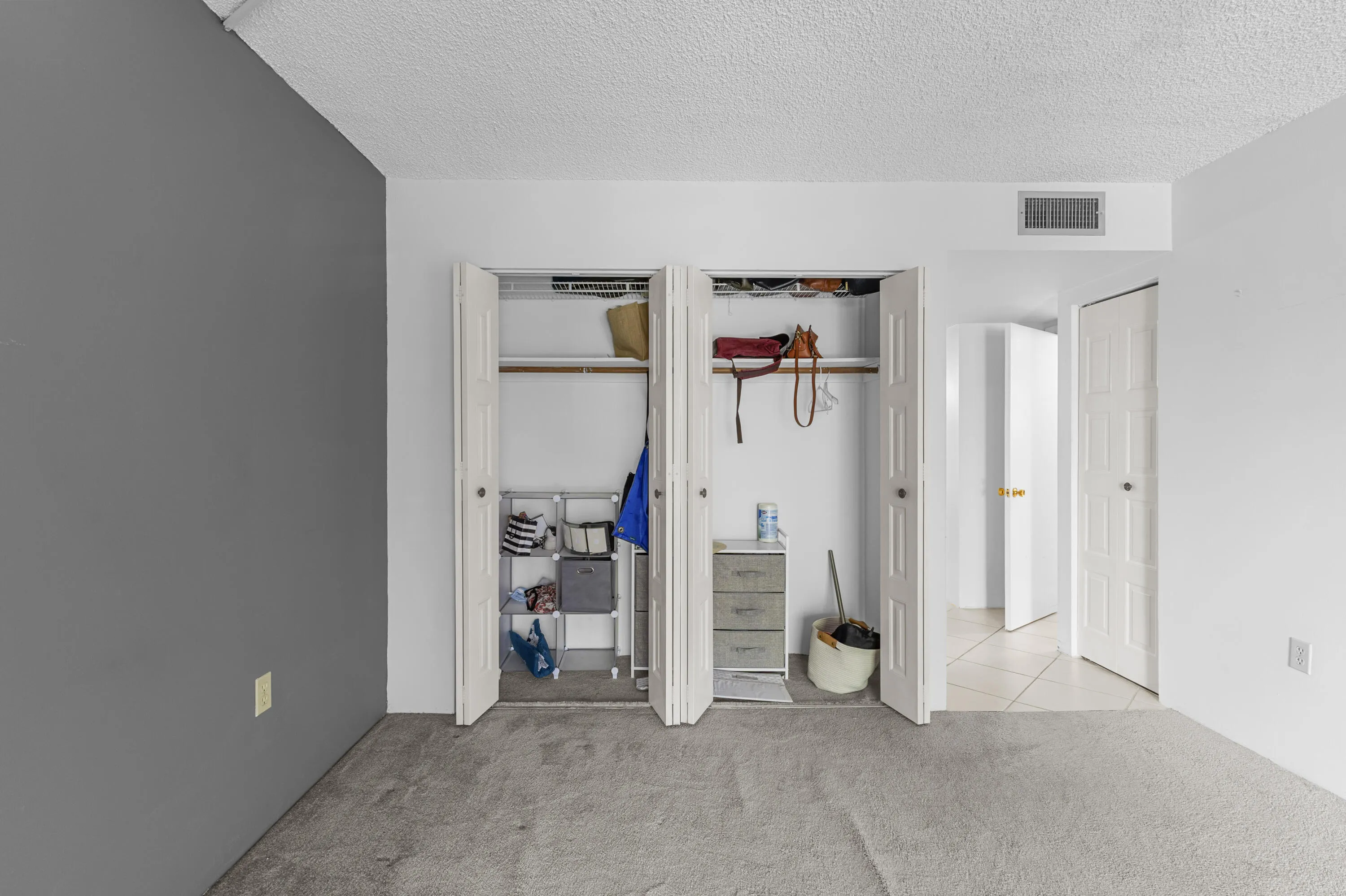 2nd closet in the primary. bedroom