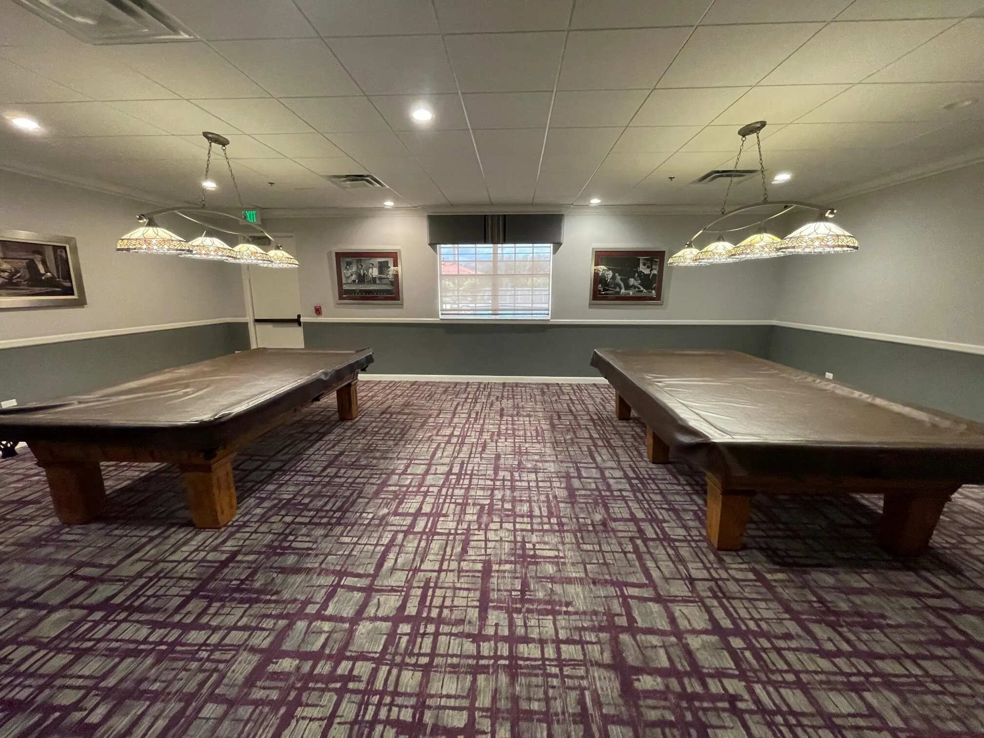 Billiard room