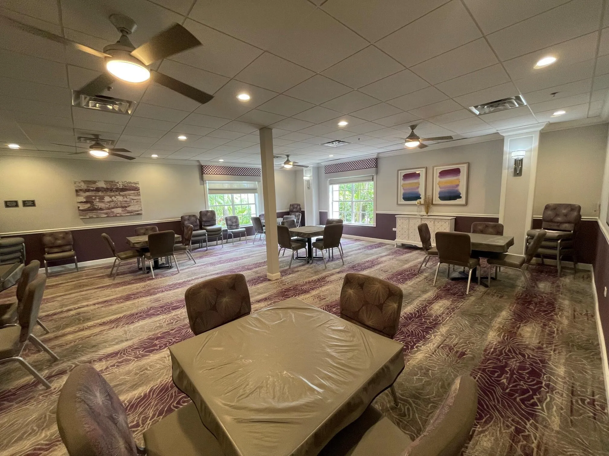 Large card room
