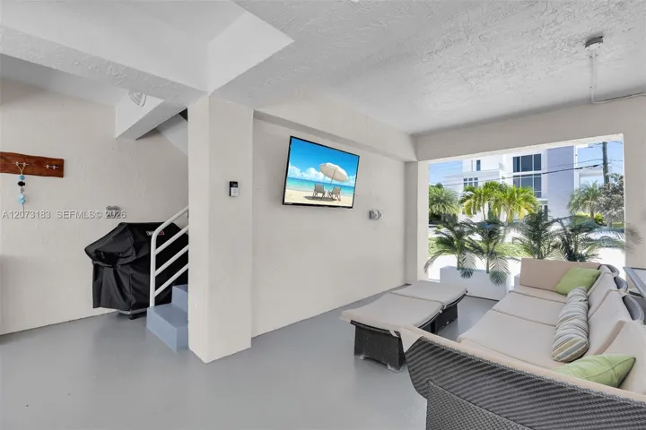 Cool breeze open patio area