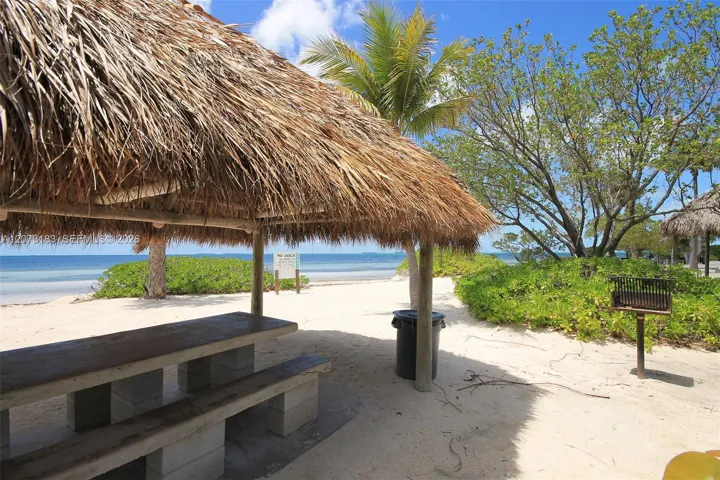 Private beach with golfcart access
