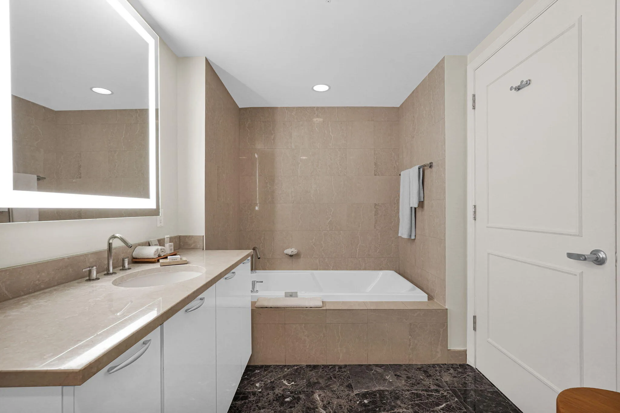 Separate Shower and Tub