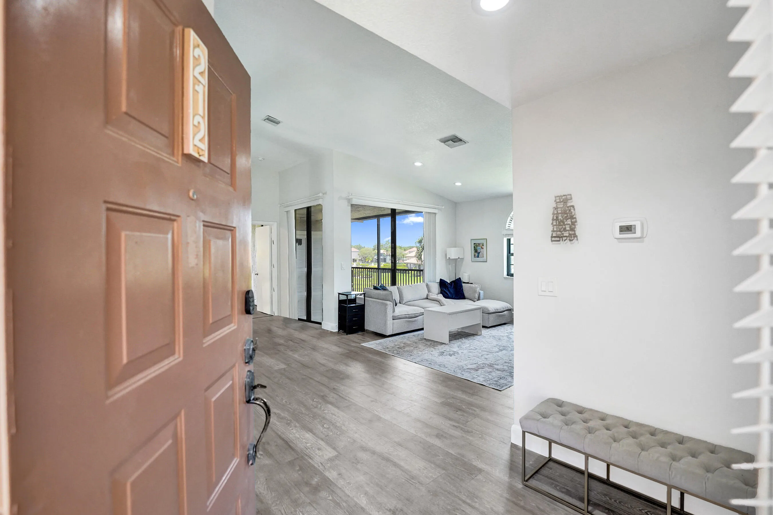 Entry to your new home