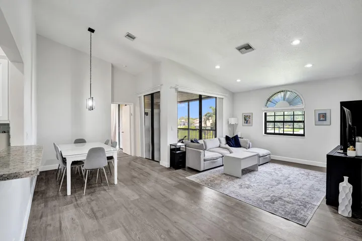 Open concept - Dining & Living Room