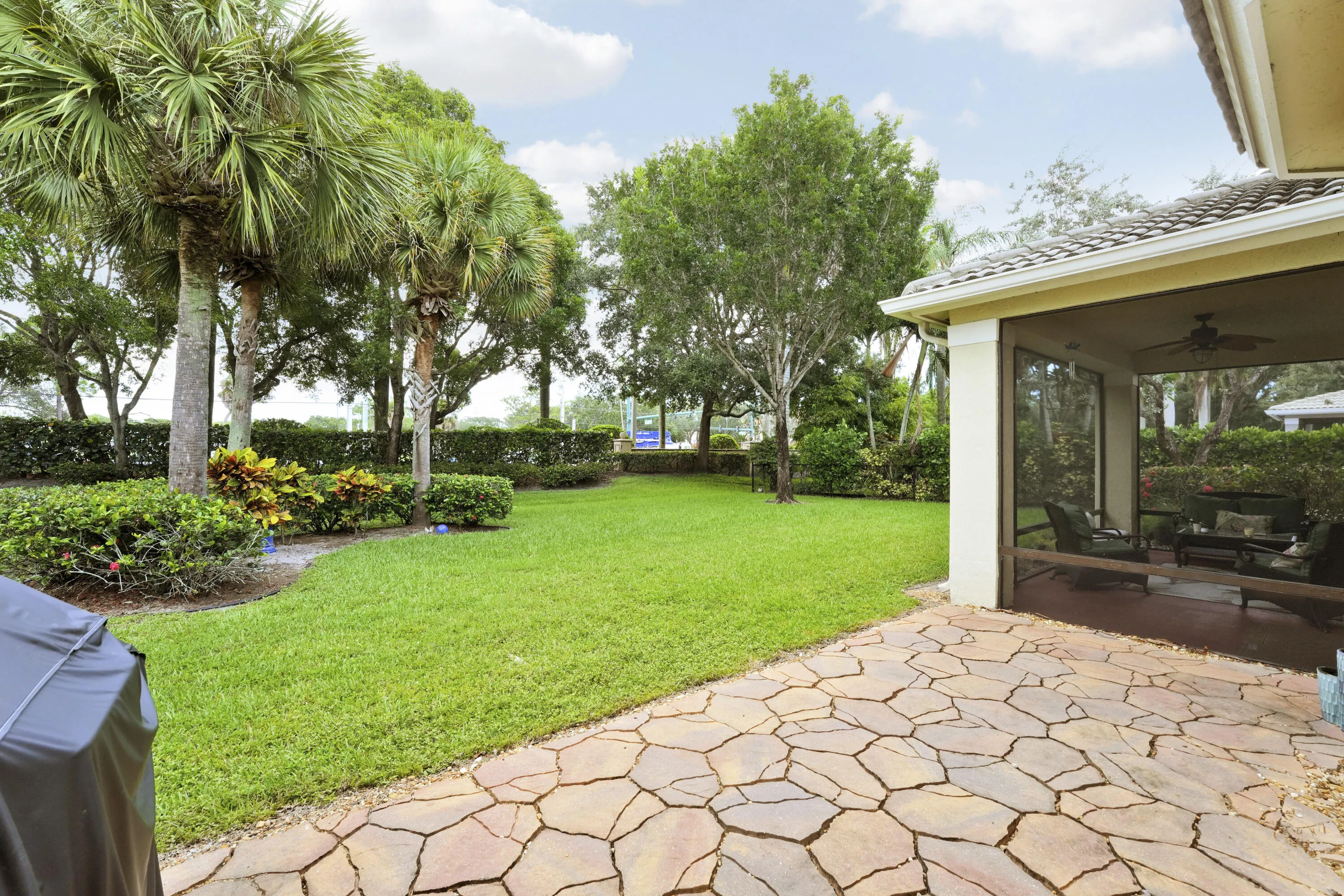 Exterior Patio for grilling
