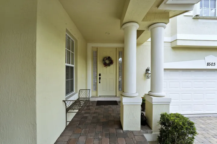Covered Front Entrance