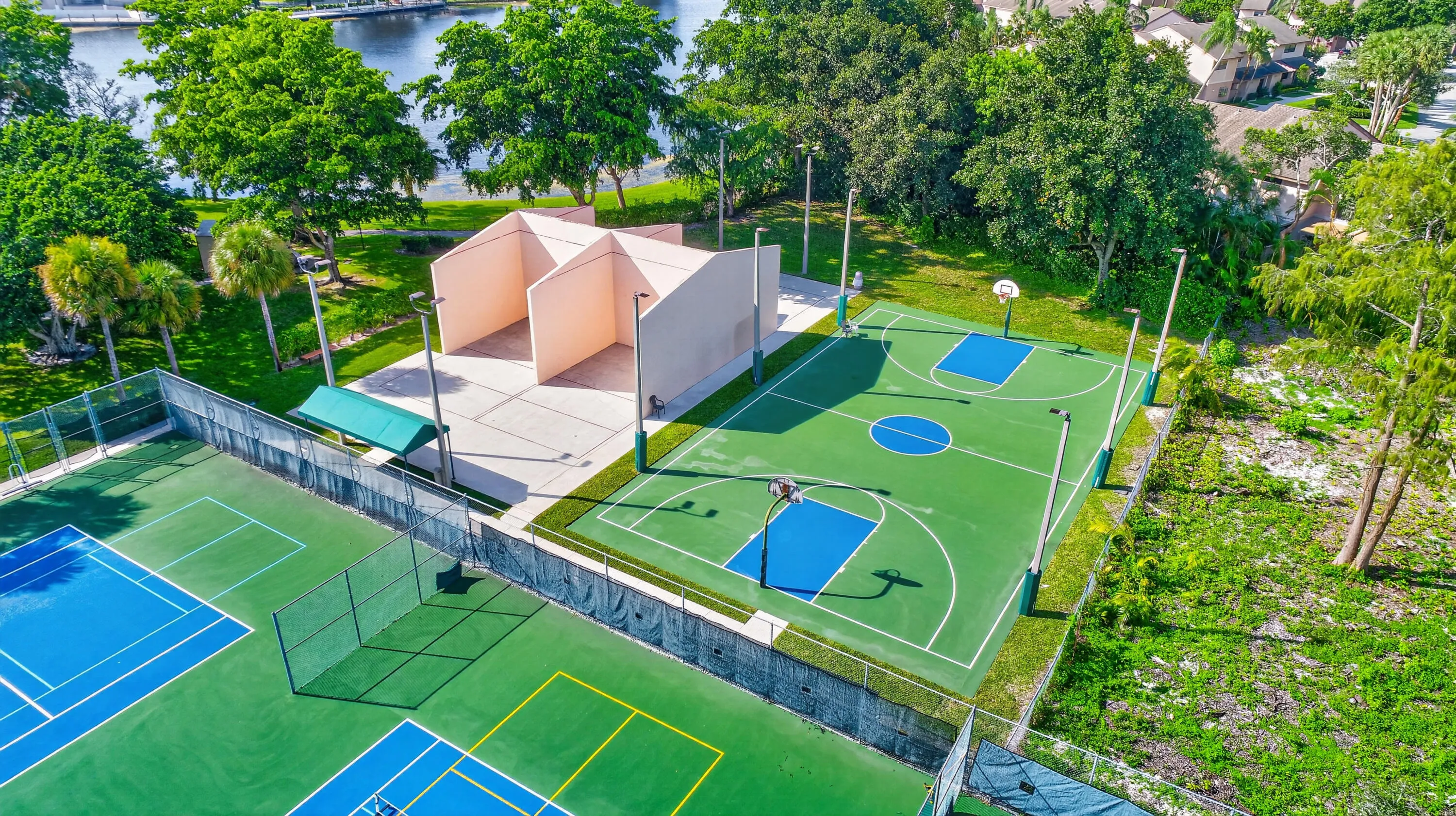 Basket Ball & Hand Ball Courts