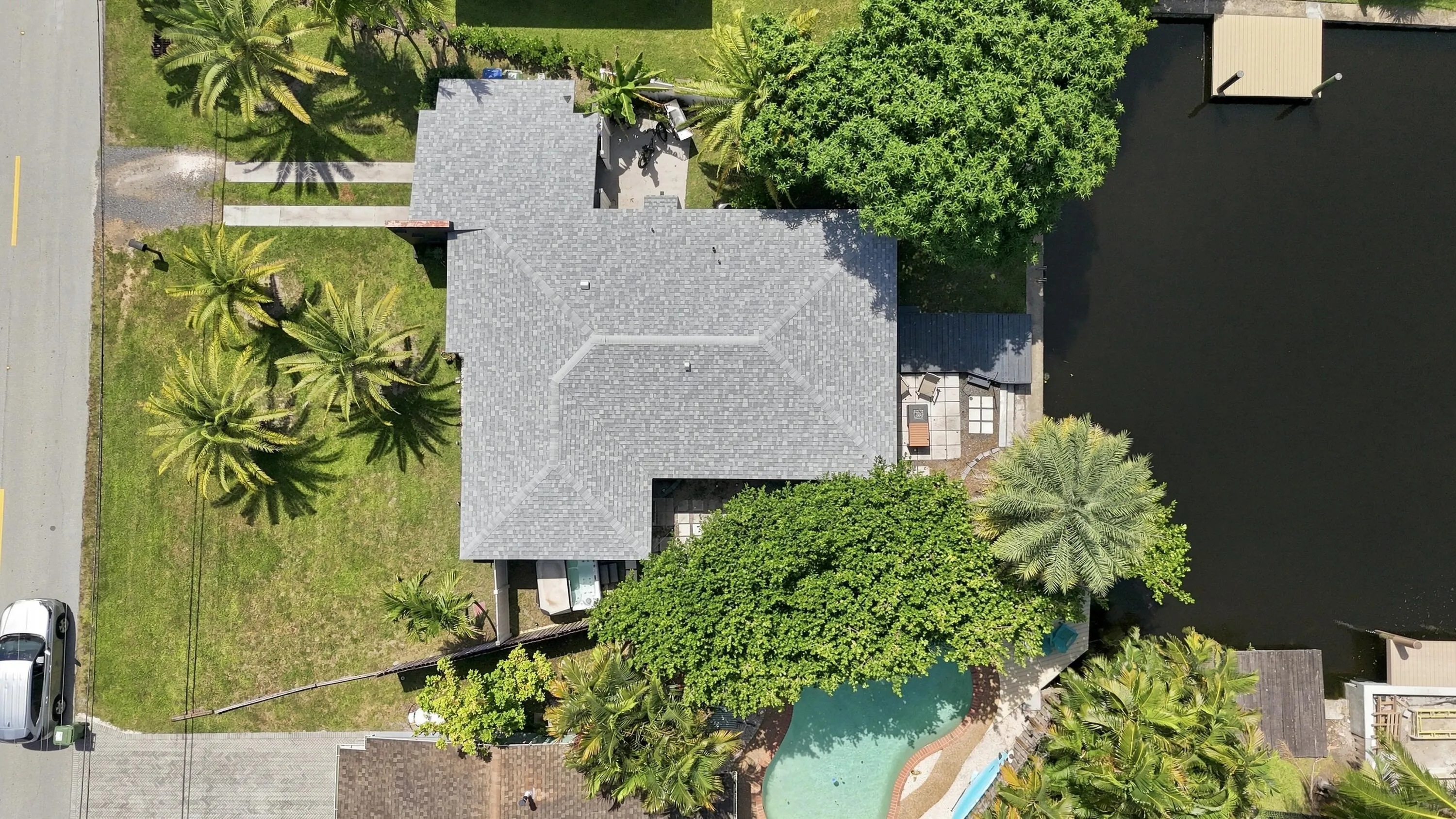 Aerial above