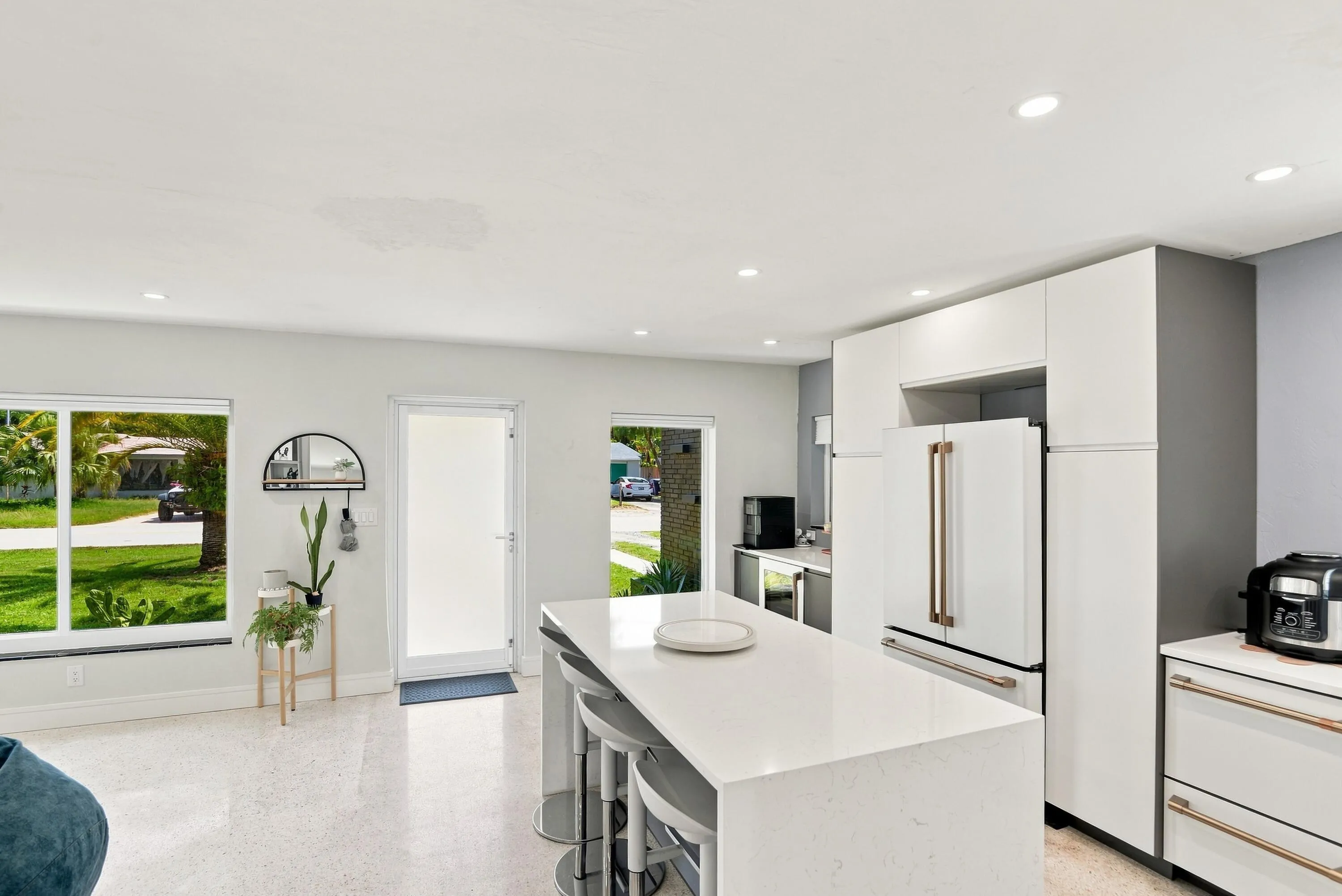 Kitchen and front entry