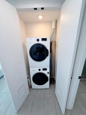 Washer Dryer Closet