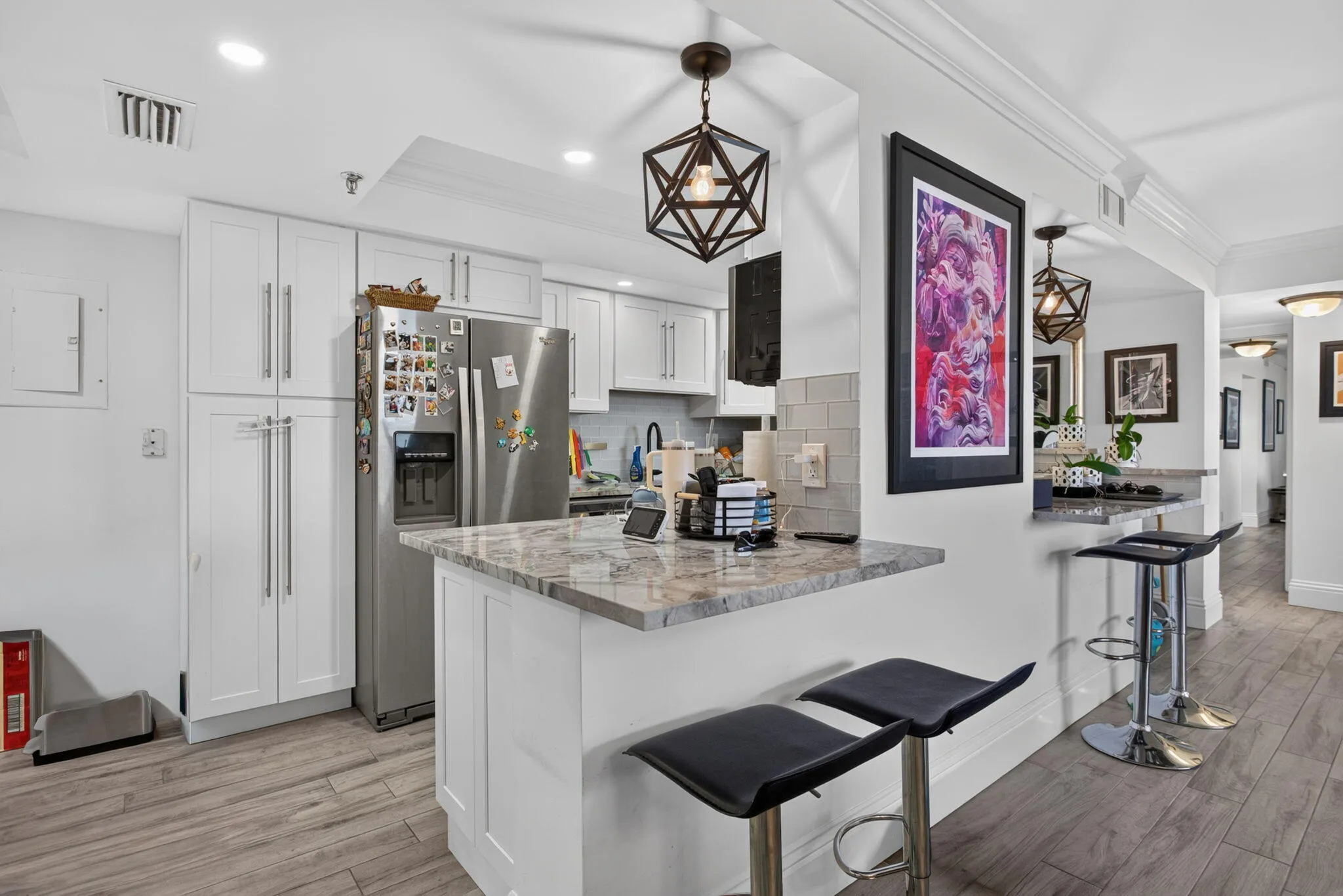 Featuring Bar Stool Areas