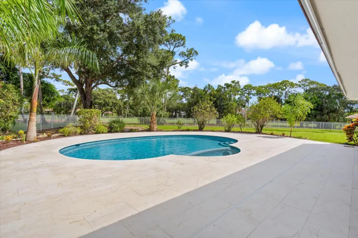 Poolside with Golf Course Views