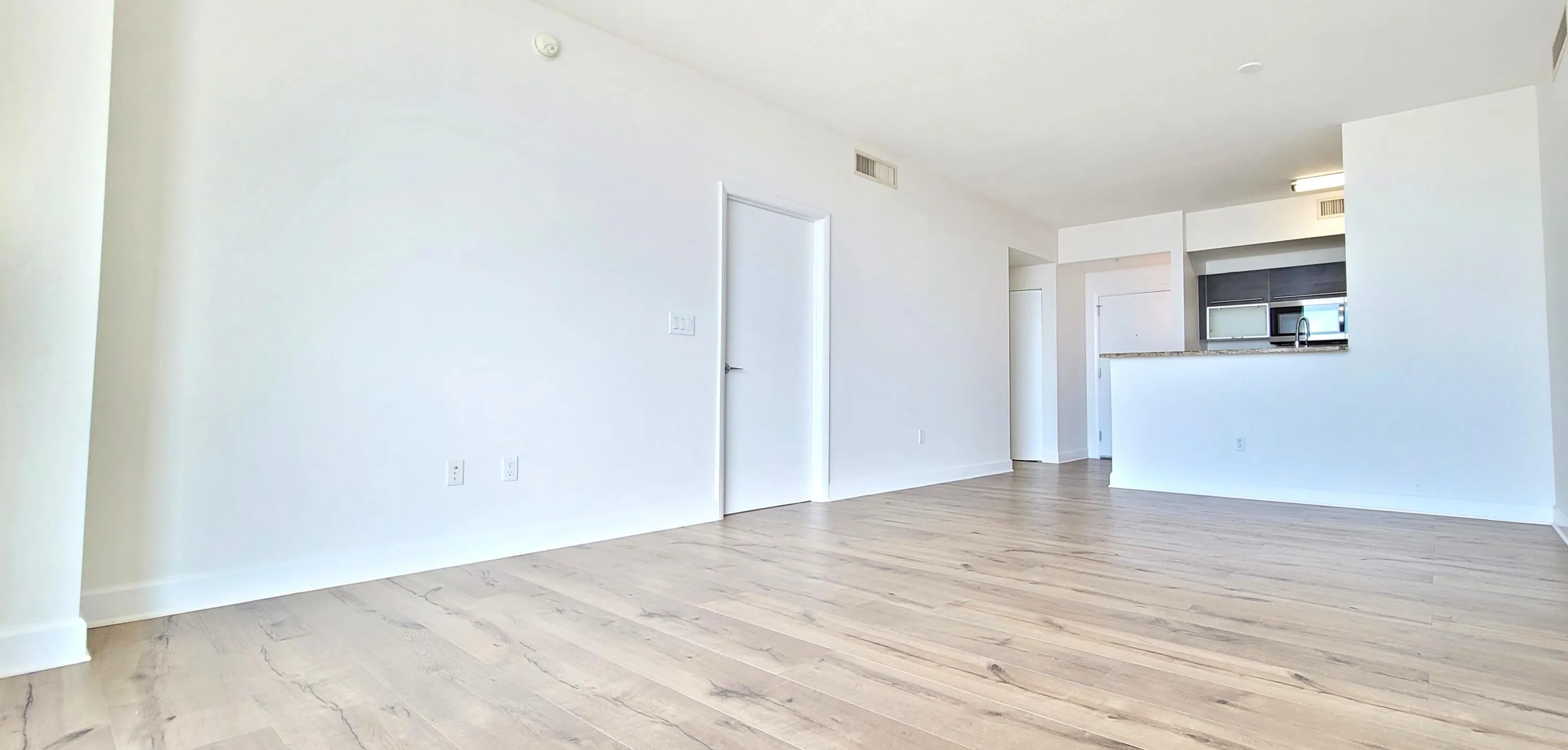 Entrance, Kitchen, Living Room