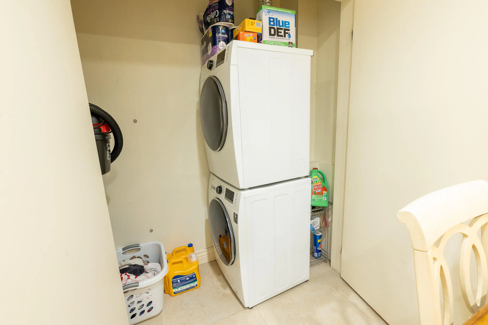 In Unit Laundry