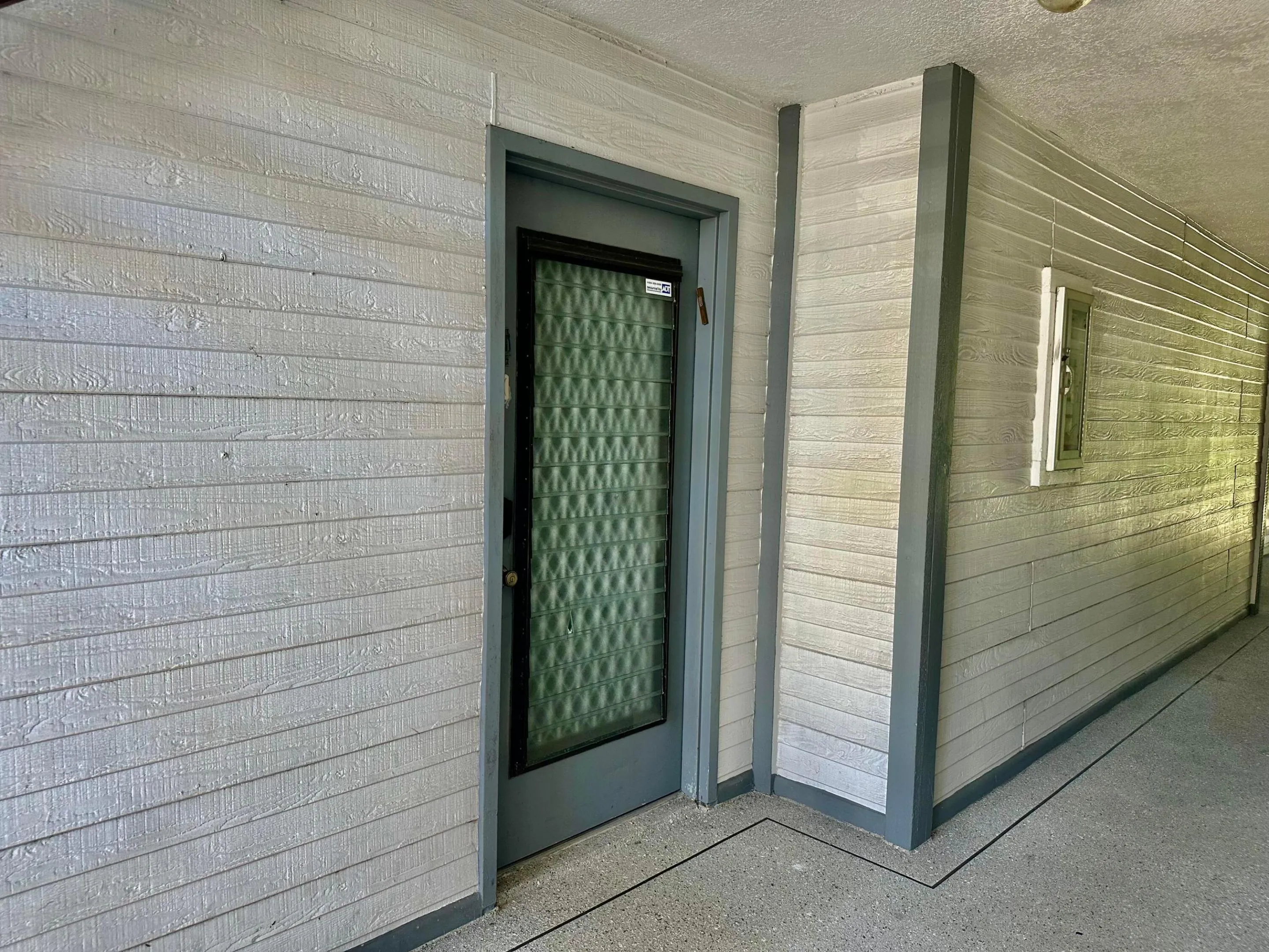 First floor entrance