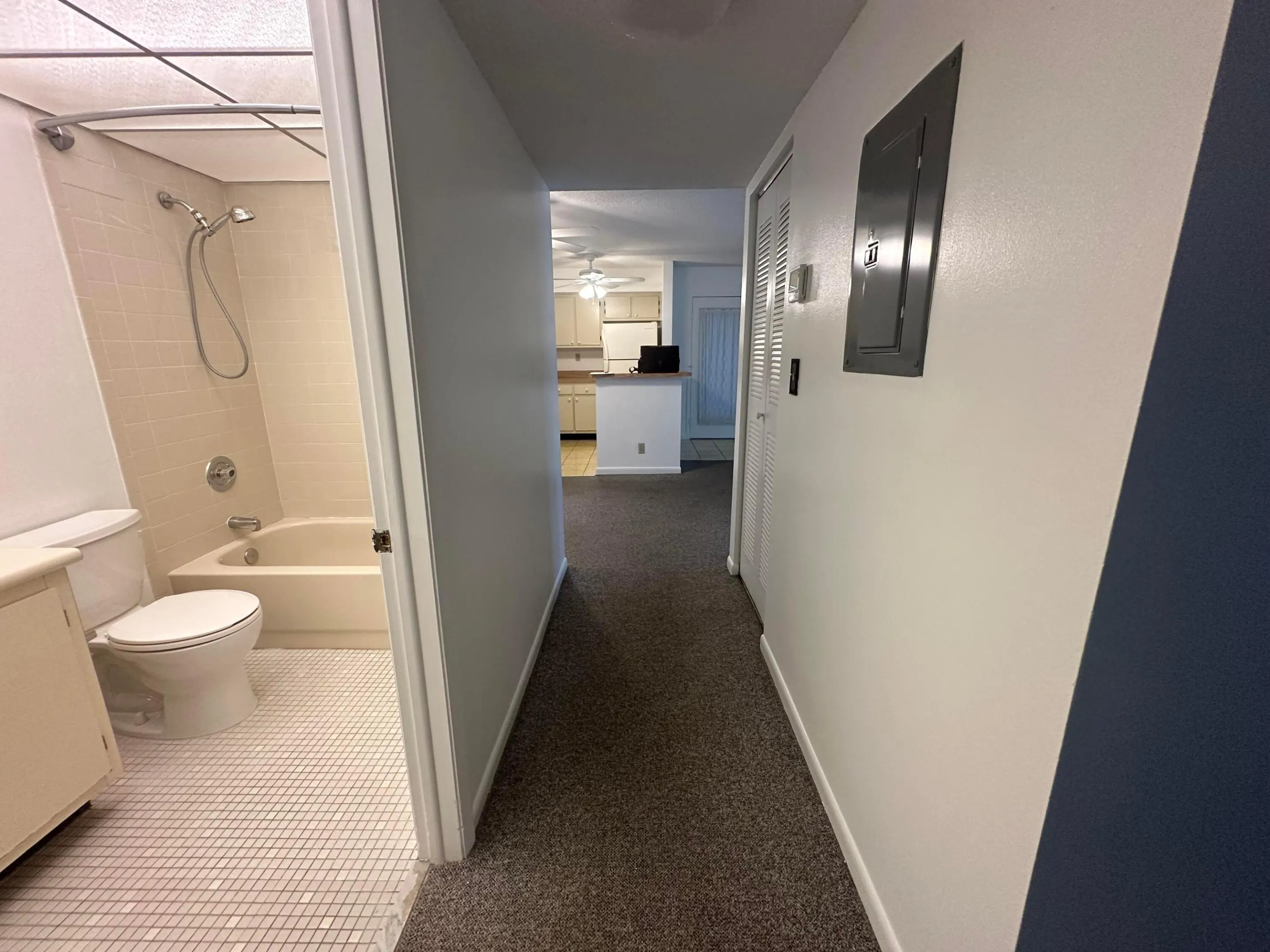 Hallway to bedrooms