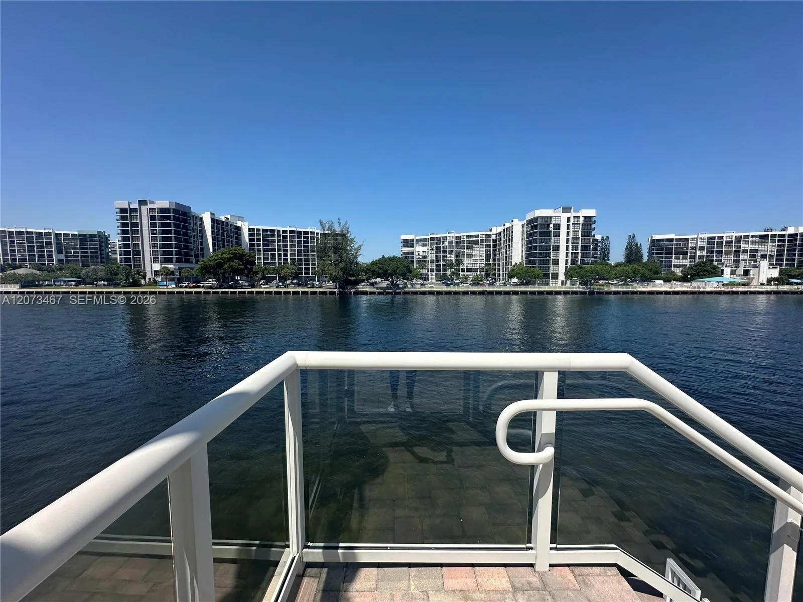 STAIRS FROM POOL TO INTRACOASTAL