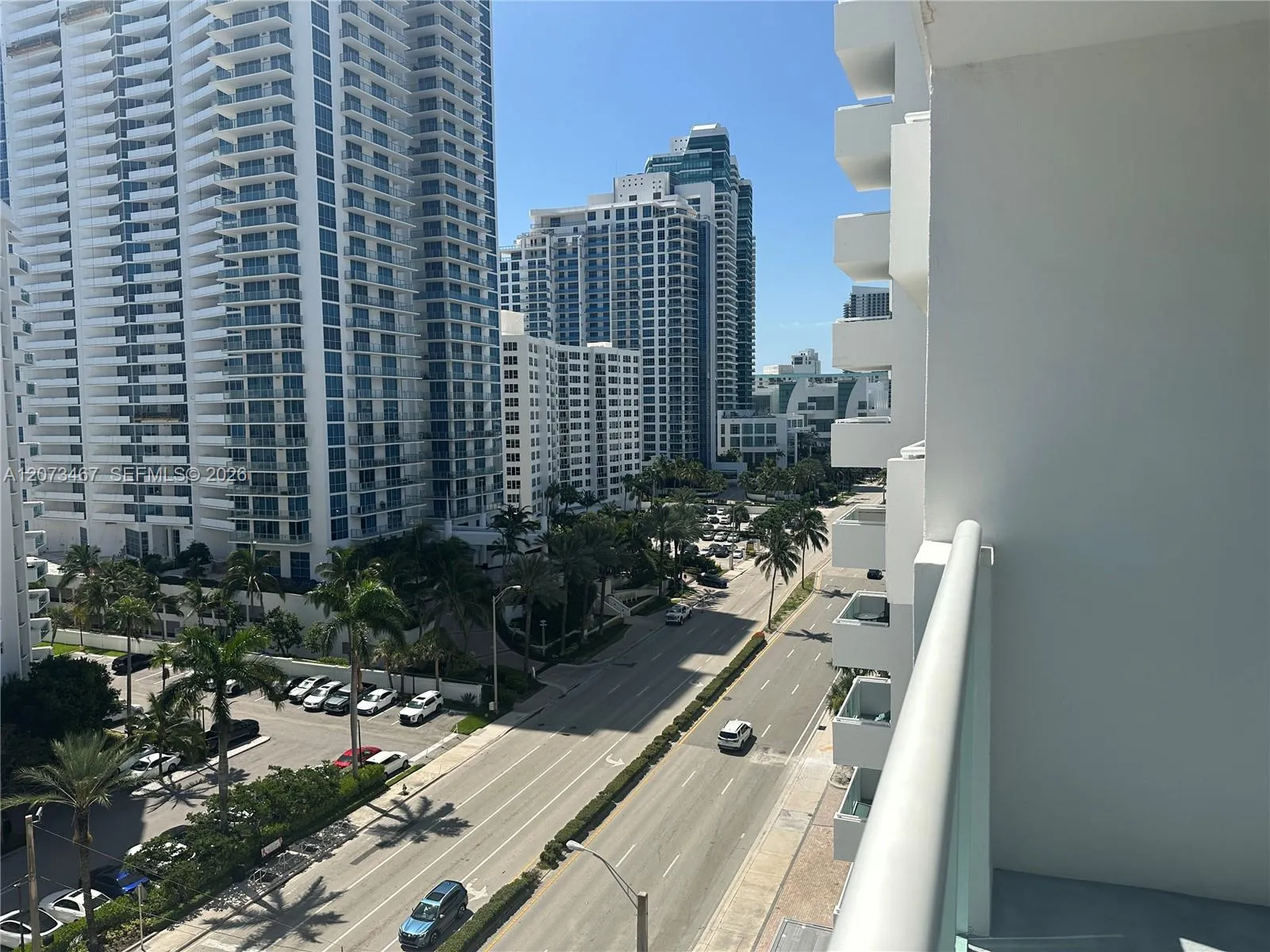 BALCONY SOUTH VIEW