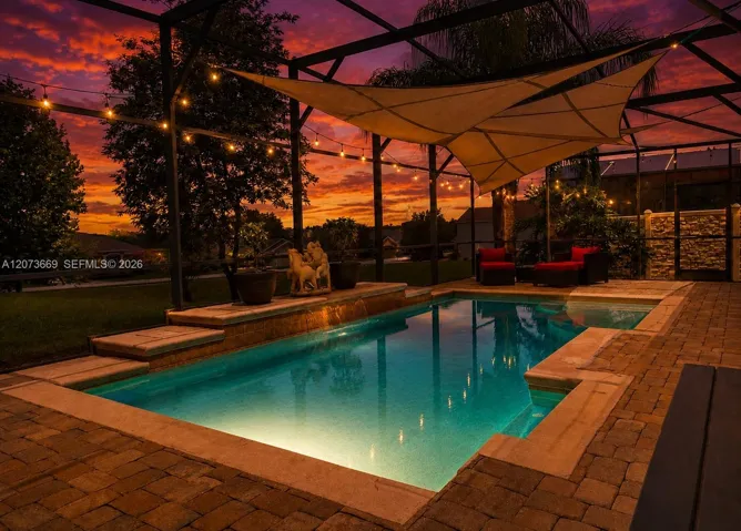 Imagine Relaxing at Night Under the Stars in your Heated Pool!