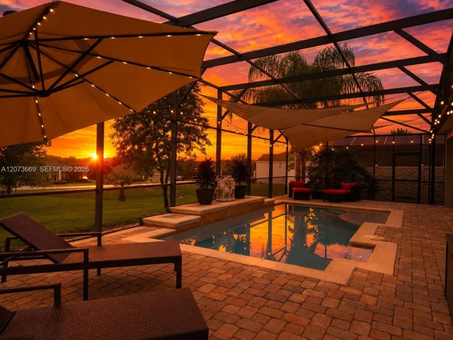 Nightly Sunsets Over Little Lake Nellie!