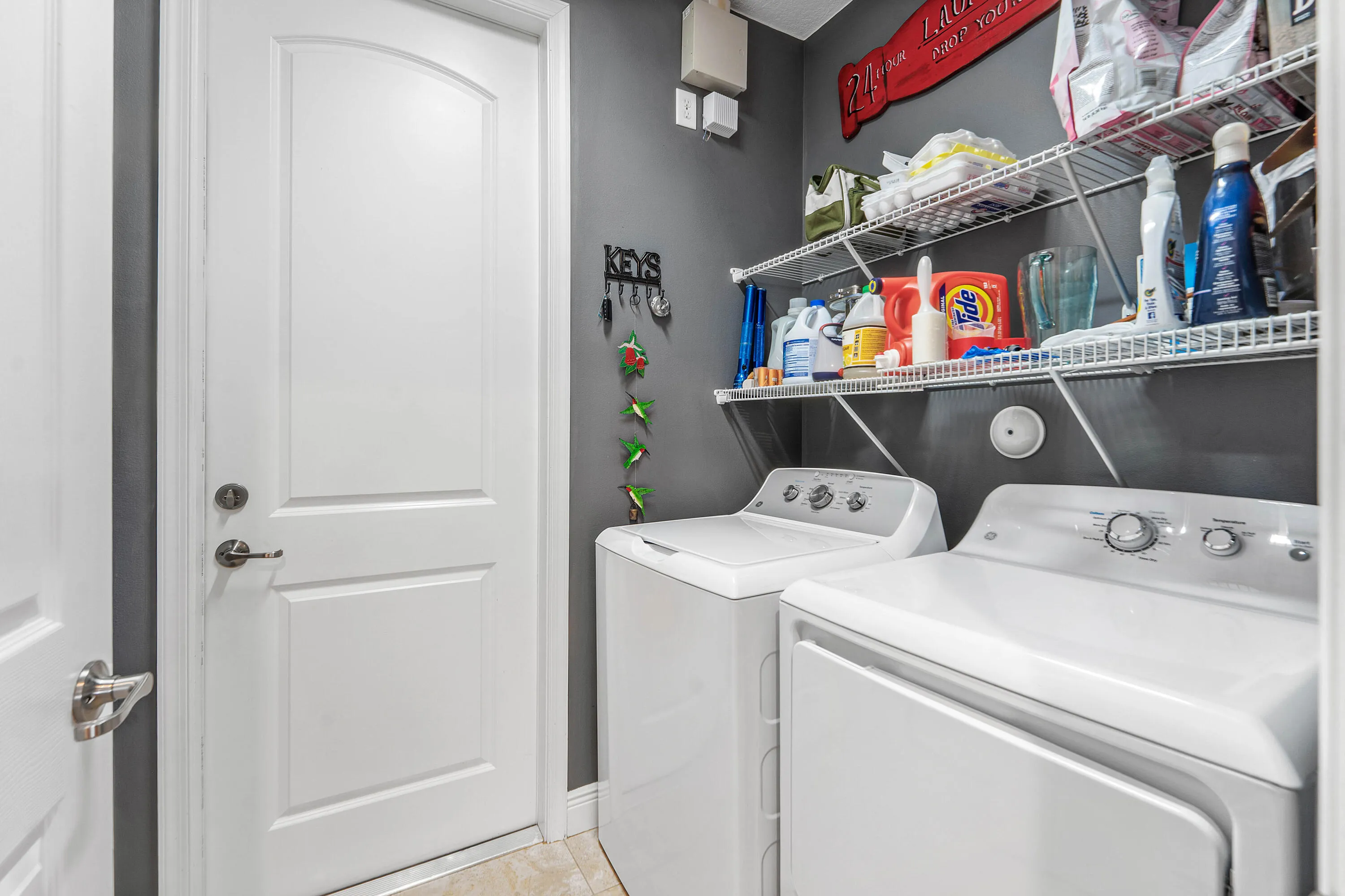 laundry inside
