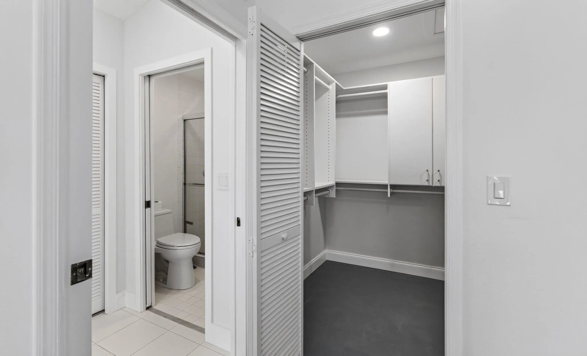 with Walk-in Closet with Custom Organizers & En Suite Bathroom