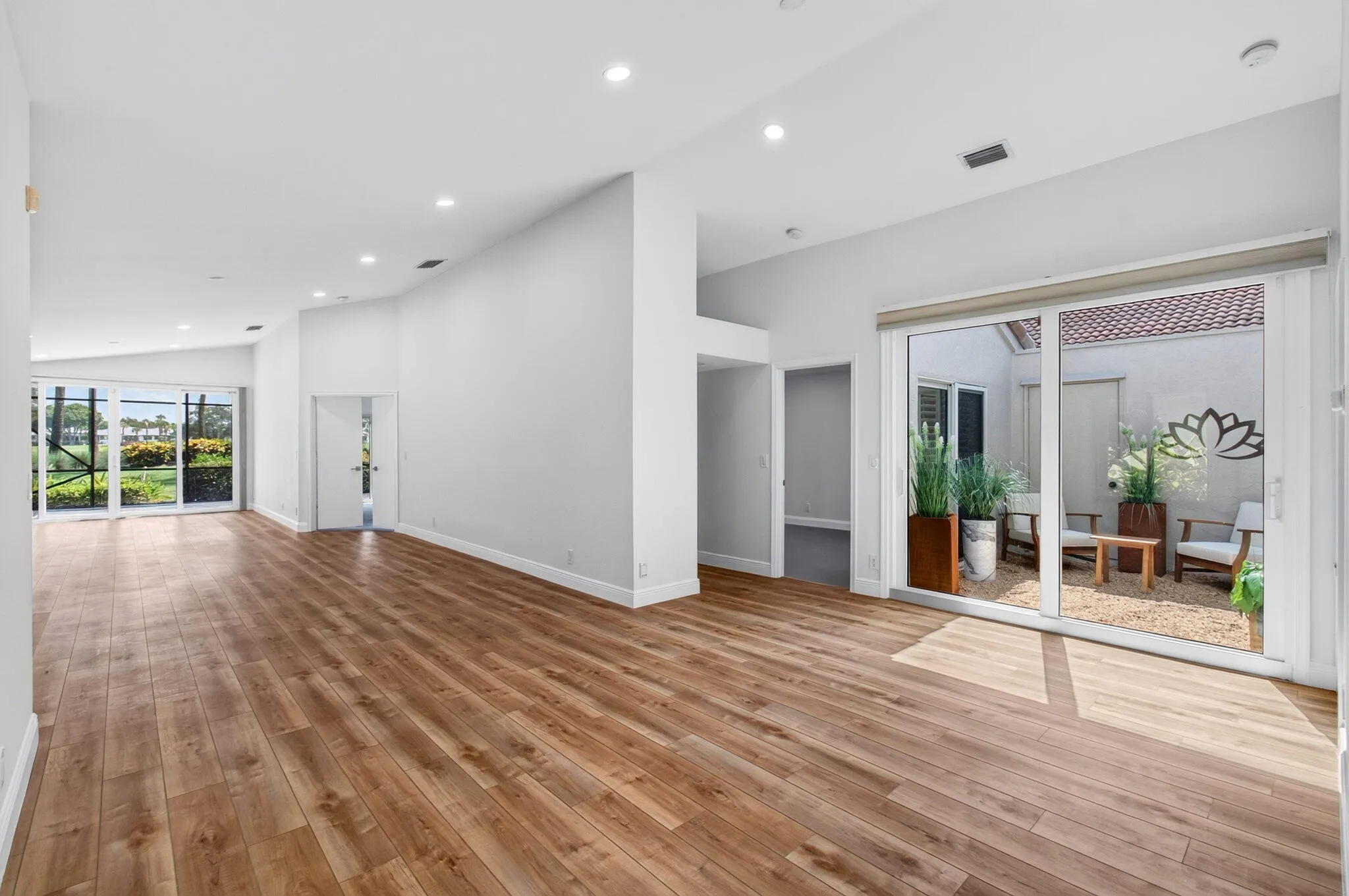 Comfortably Located Within the Interior Space