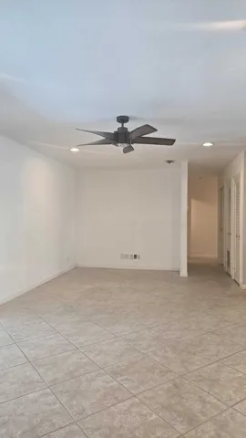 Recessed lighting and ceiling fan