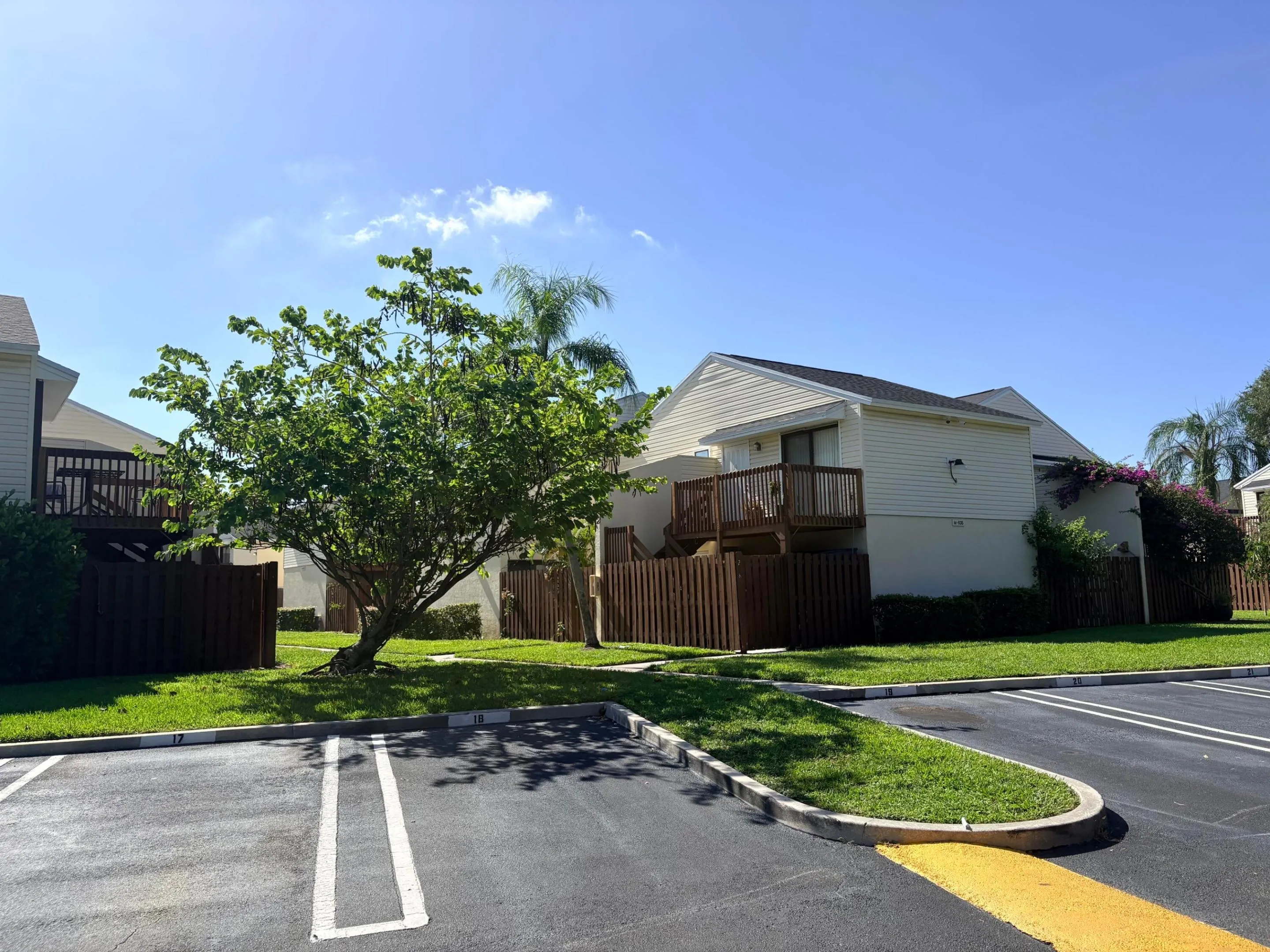 EVERYONE IS ASSIGNED 1 PARKING SPOT BUT THERE ARE PLENTY OF GUEST PARKING SPOTS AS WELL.