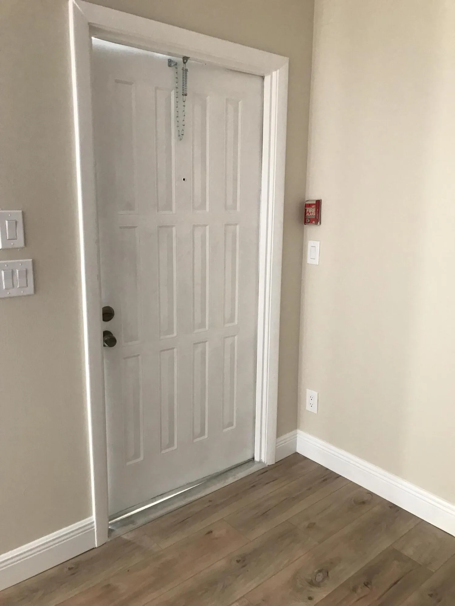 ENTRANCE DOOR.