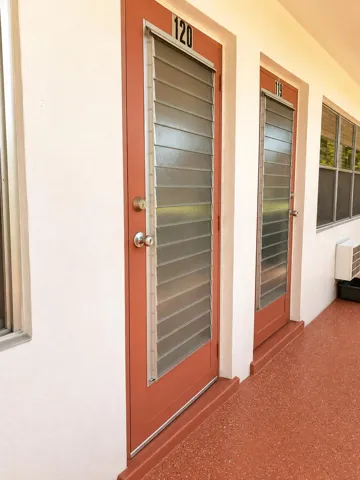 Exterior Entry – Unit Door