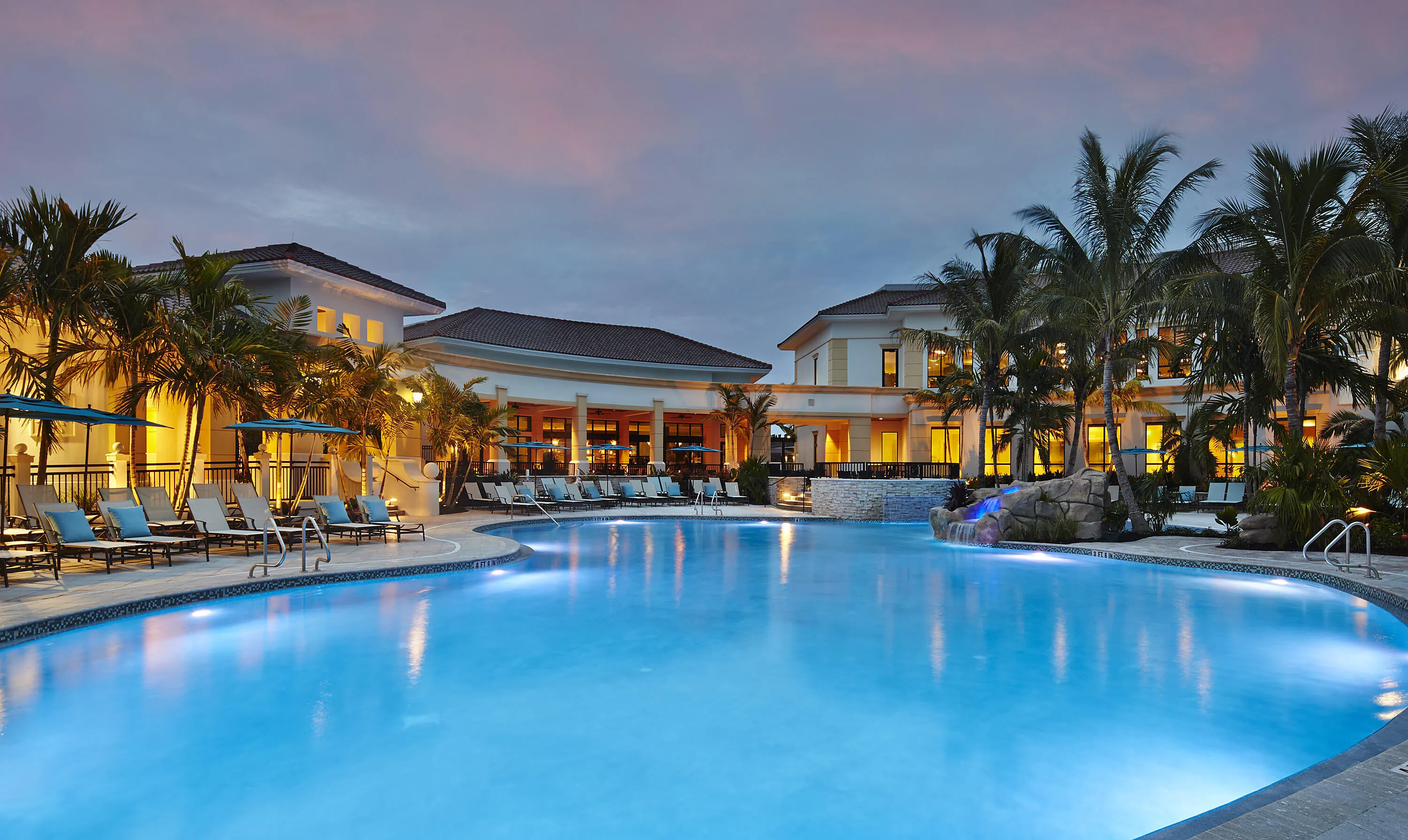 Pool at Night 1