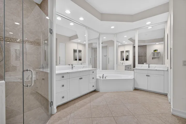 frameless shower door & custom mirrors
