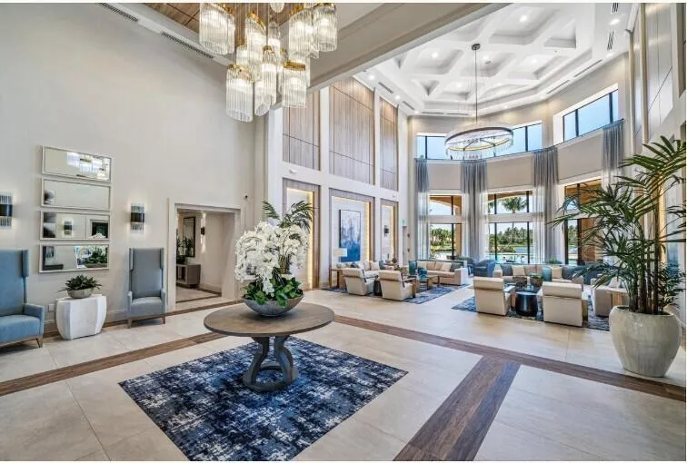 Valencia Pointe Clubhouse Lobby