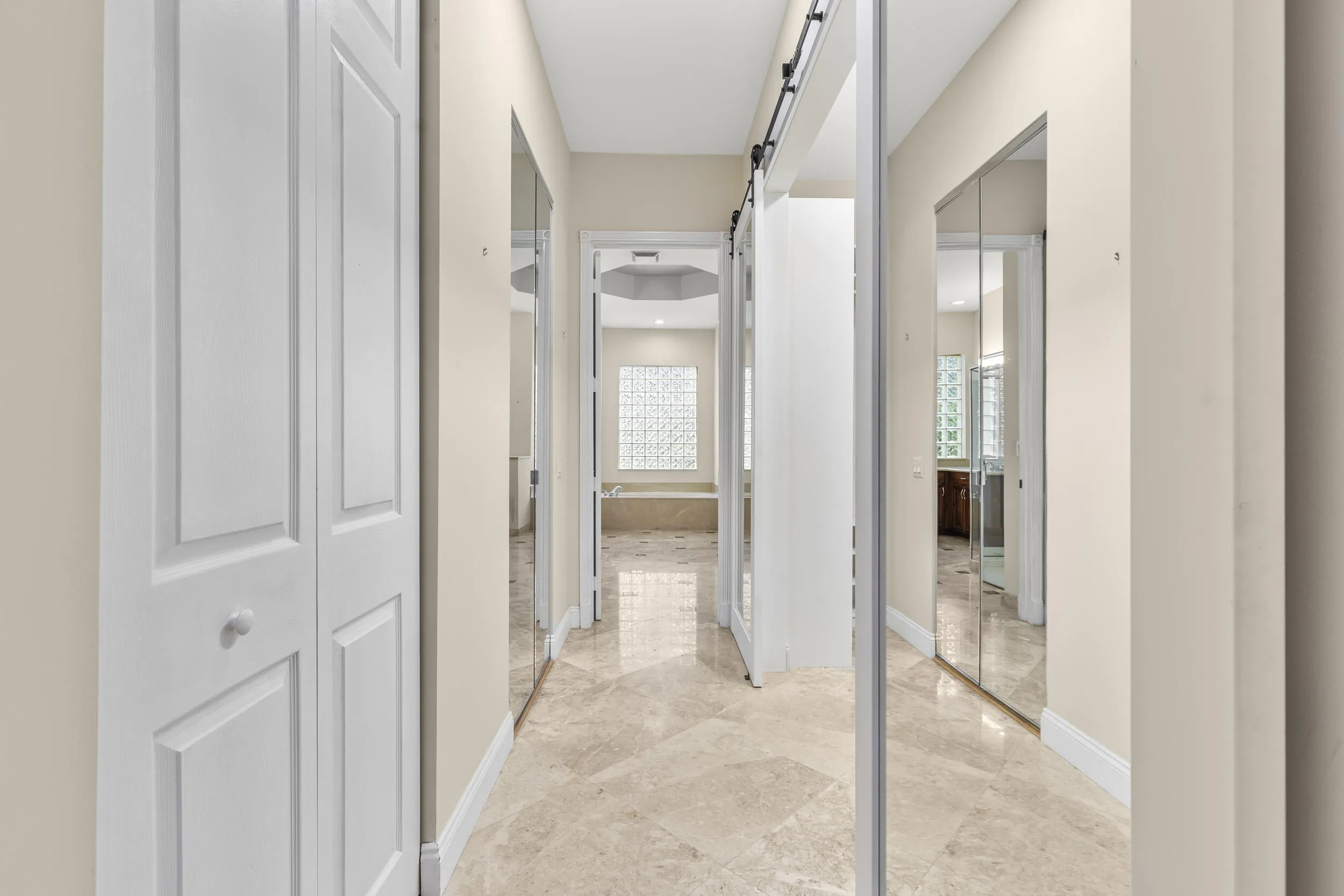 Hallway to Primary Closets