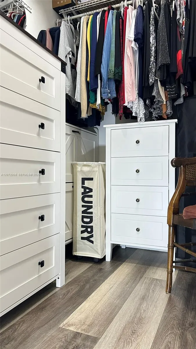 Large enough to put furniture in it.