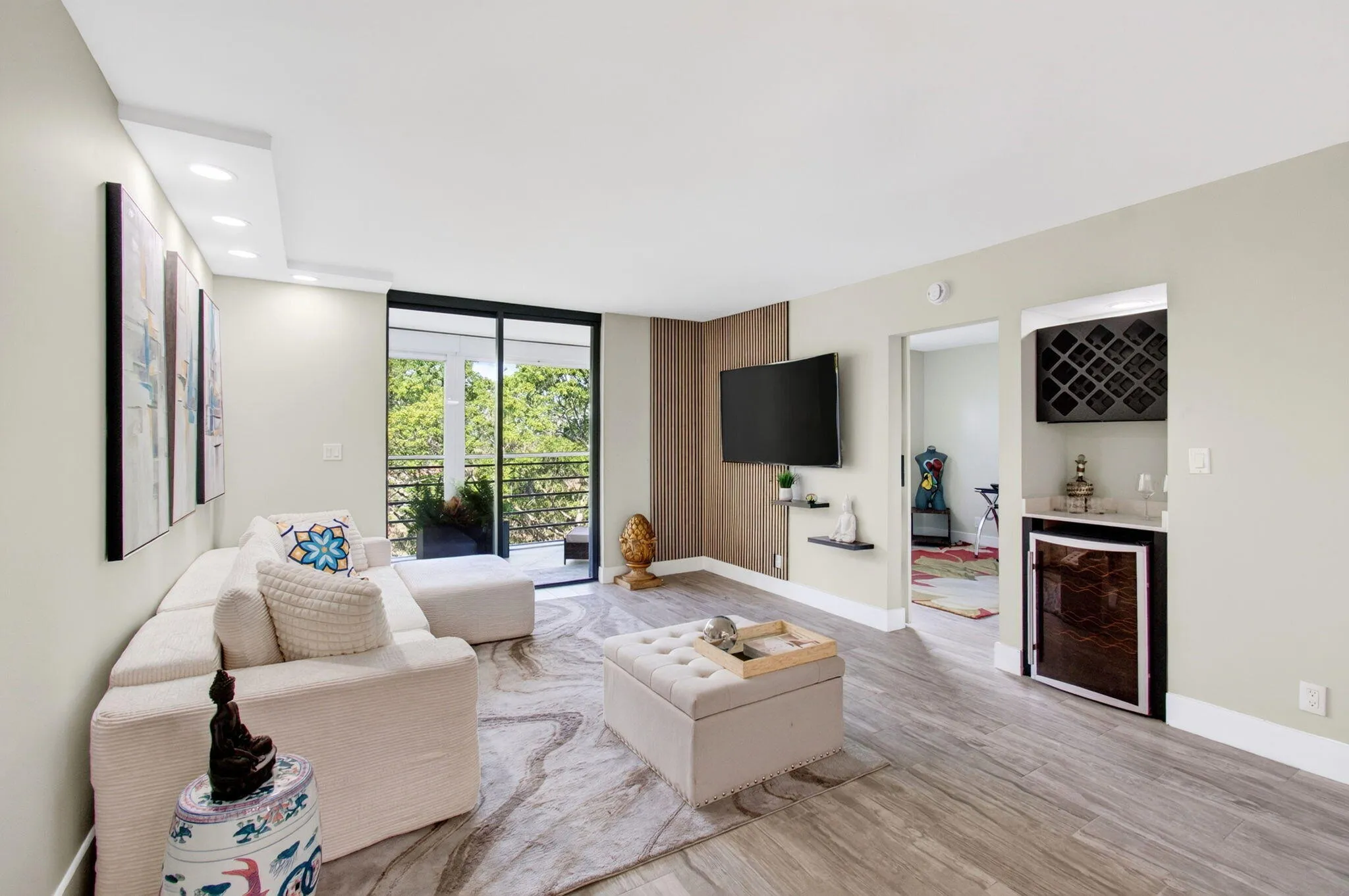 LIVING ROOM WEST VIEW