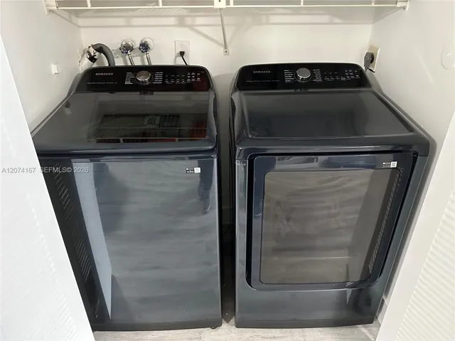 1st floor Washer/Dryer