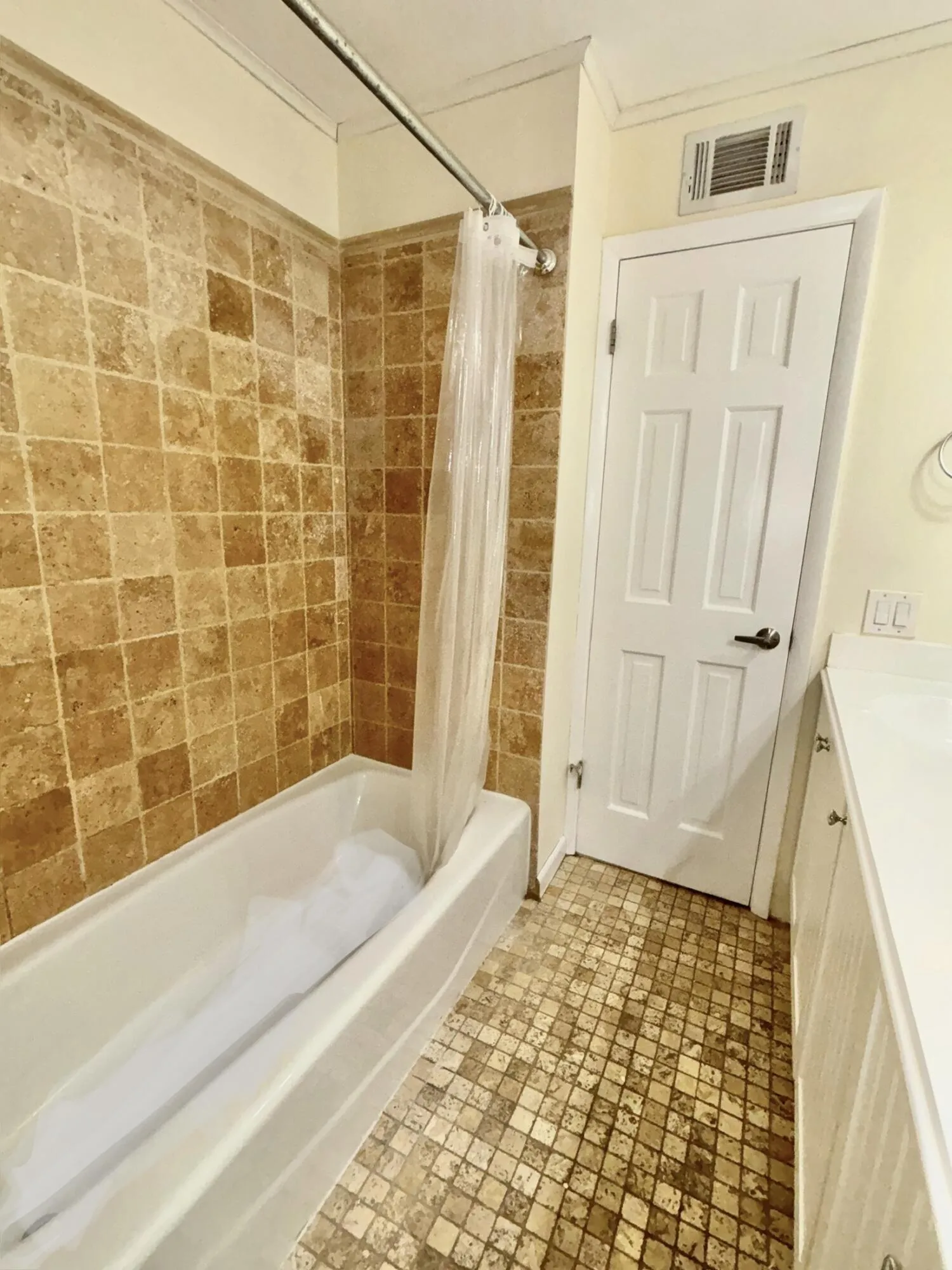 Upstairs full bathroom Virtually touched up for shadowing in the tub
