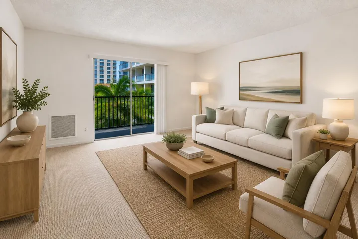 Virtually Staged Image. Furniture and décor shown are digitally generated for visualization purposes only.